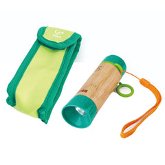 Hape Hand-Powered Rechargeable Flashlight - Colorland Toys