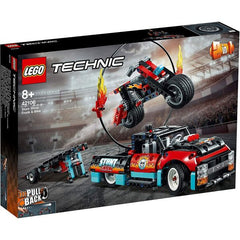 LEGO Technic Stunt Show Truck & Bike Toys Set 42106 - Colorland Toys