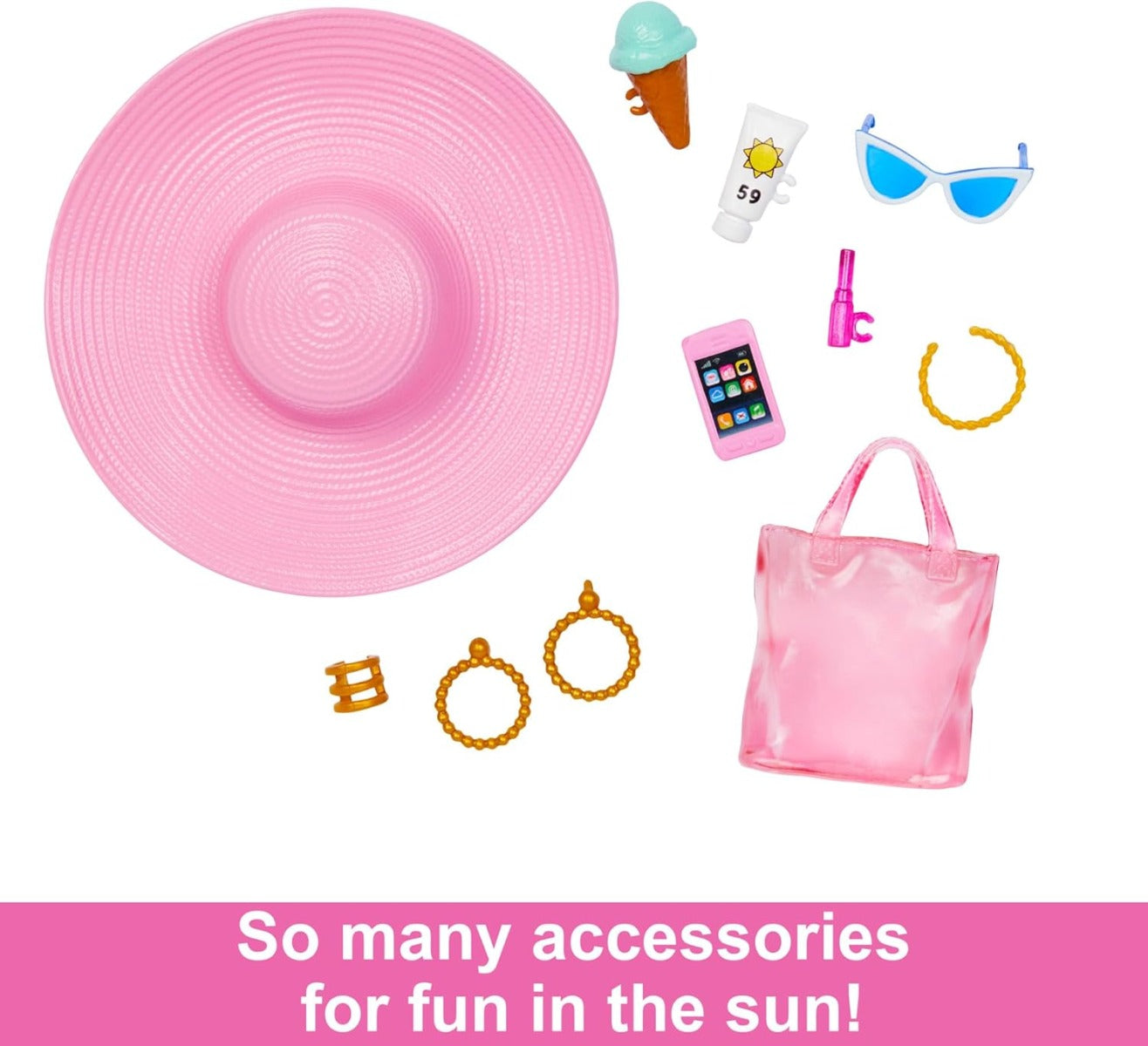 Barbie Beach Glam With Accessories HPL73