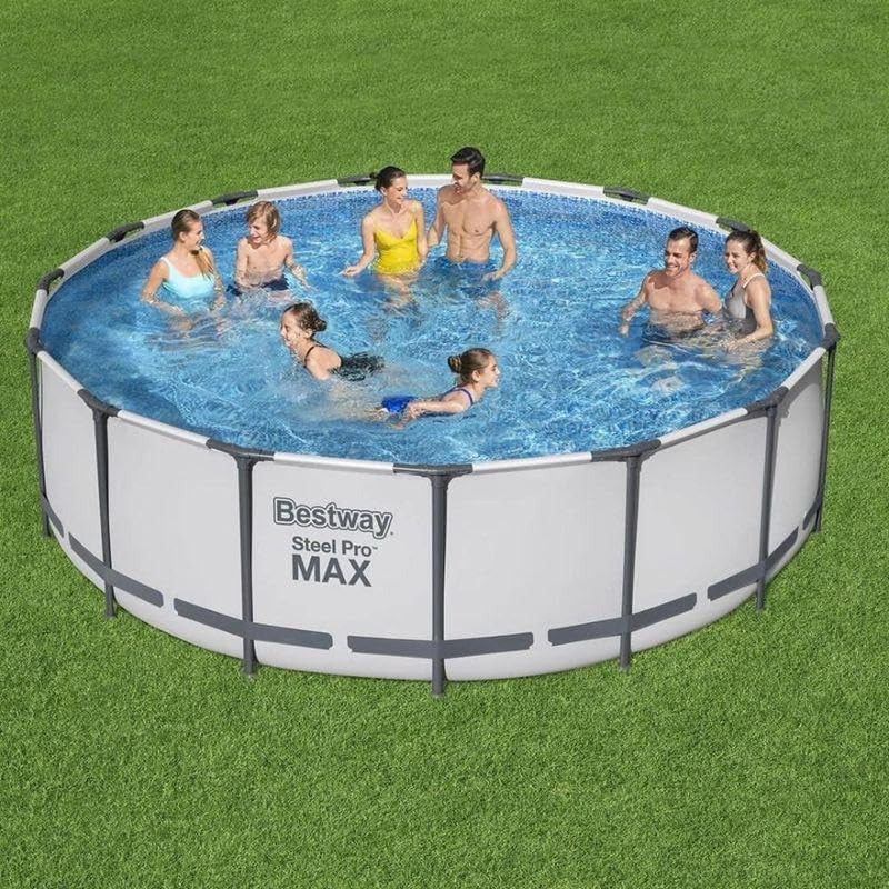 Bestway Steel Pro Frame Pool 4.57mx1.22m 56438