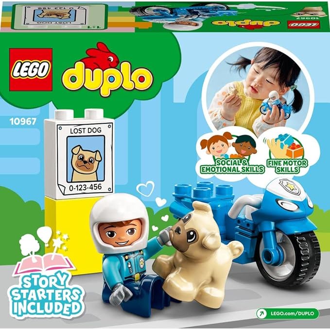 LEGO Duplo Police Motorcycle 6379254/10967