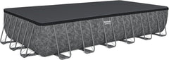Bestway Apx365 Rectangular Pool 7.32mx3.66mx1.32m 561KG