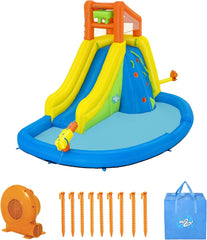 Bestway H2OGO! Mount Splashblast Mega Water Park 4.35m x 2.86m x 2.67m 53478