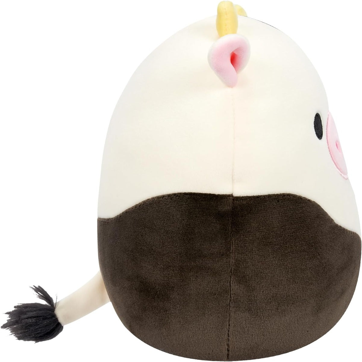 Squishmallow Connor Black and White Cow 7.5inches SQCR05373