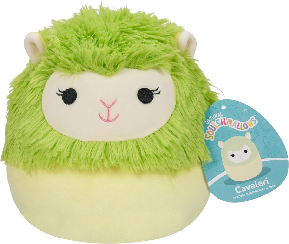 Squishmallow Cavaleri the Green Alpaca 7.5inches SQCR05374