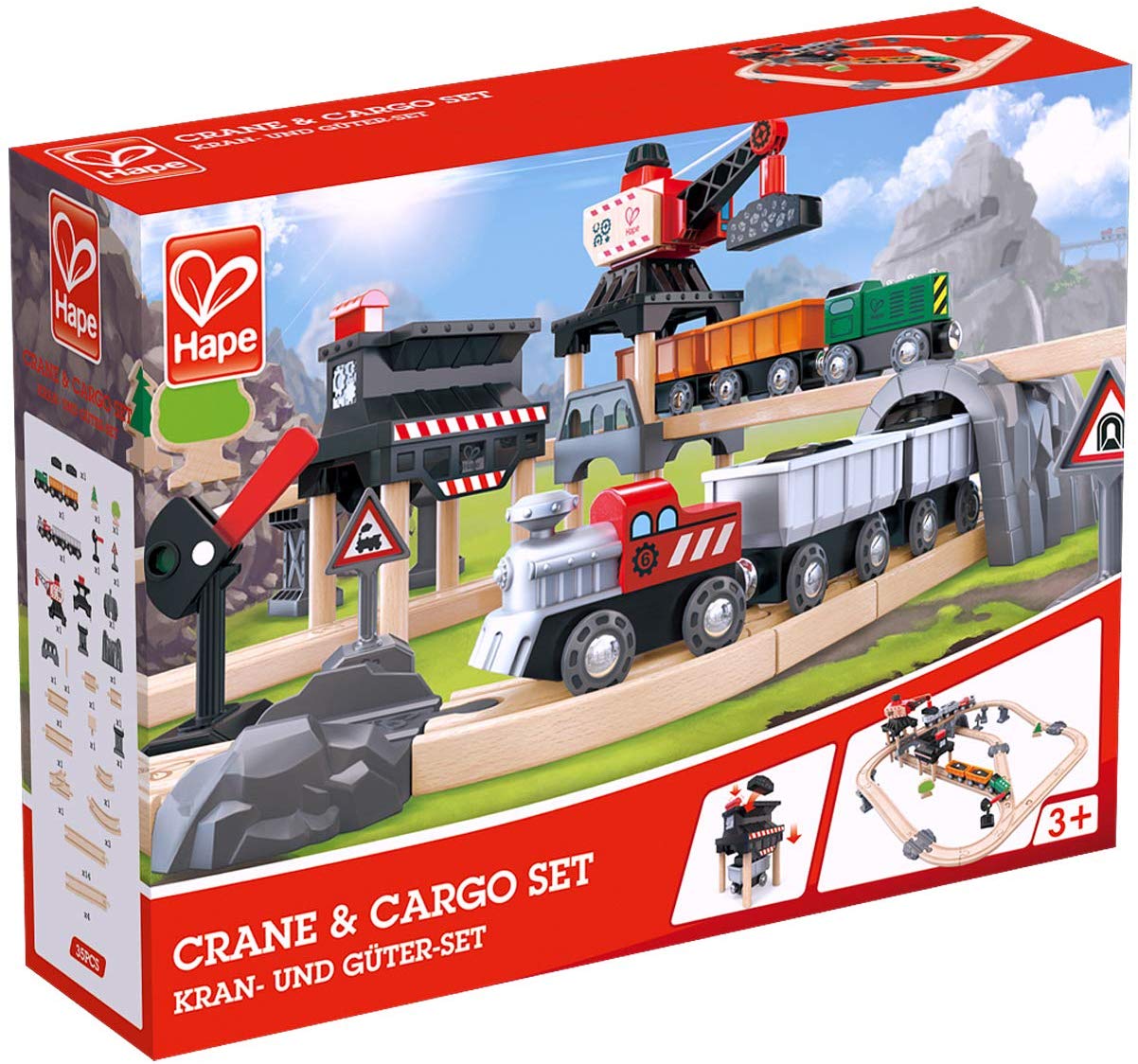Hape Mining Loader Set E3756 - Colorland Toys