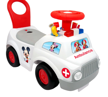 Kiddieland Mickey Activity Ambulance Ride-On 060400