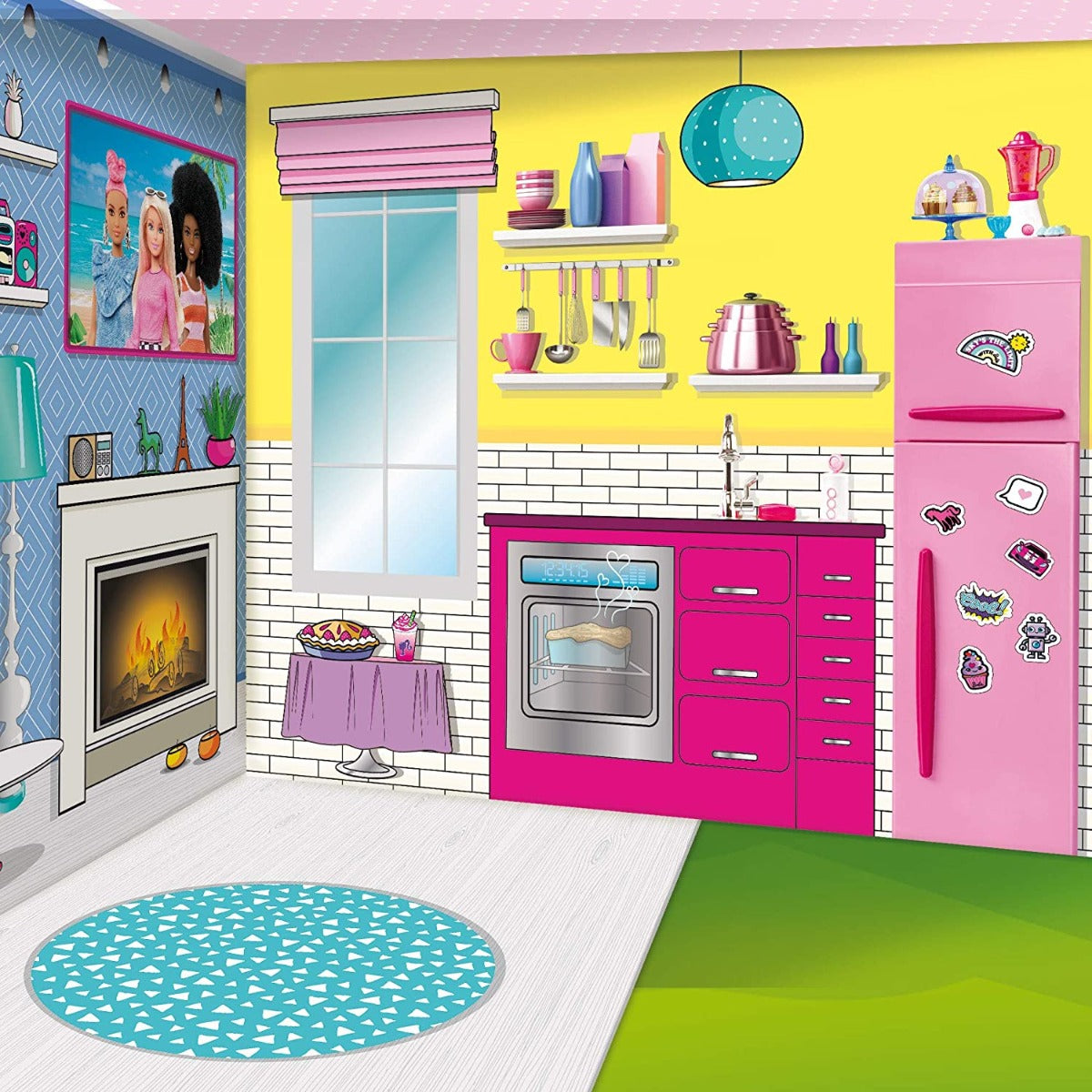 Lisciani Barbie Summer Villa With Doll 76932