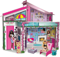 Lisciani Barbie Summer Villa With Doll 76932