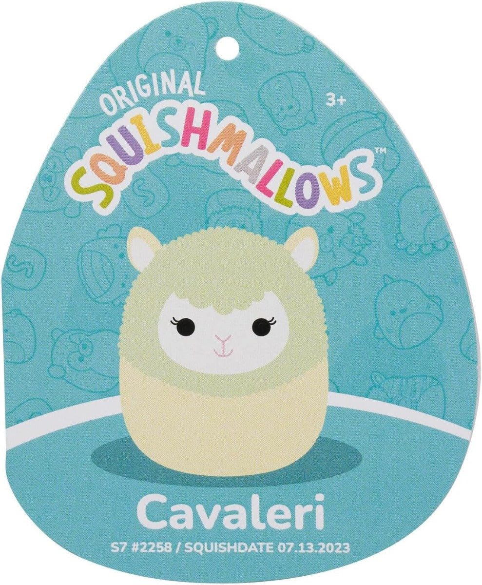 Squishmallow Cavaleri the Green Alpaca 7.5inches SQCR05374