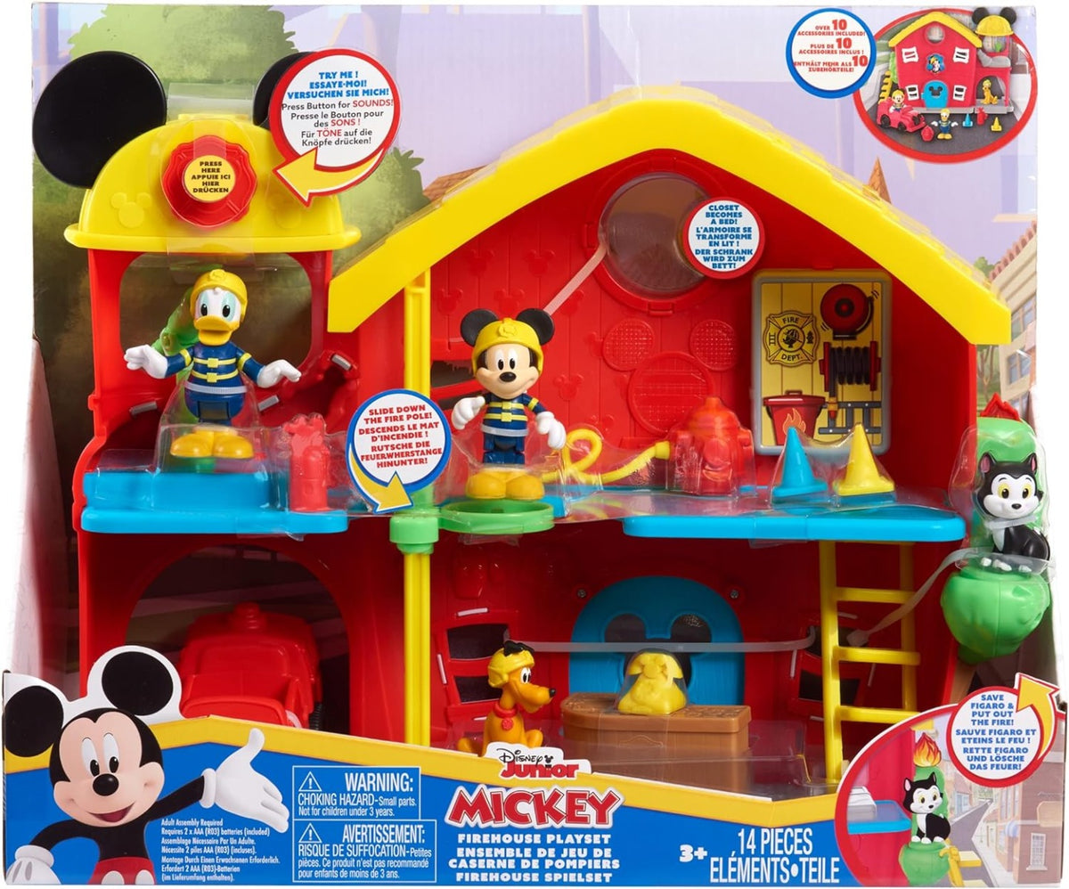 Disney Junior Mickey Mouse Fire House Playset JP-38742