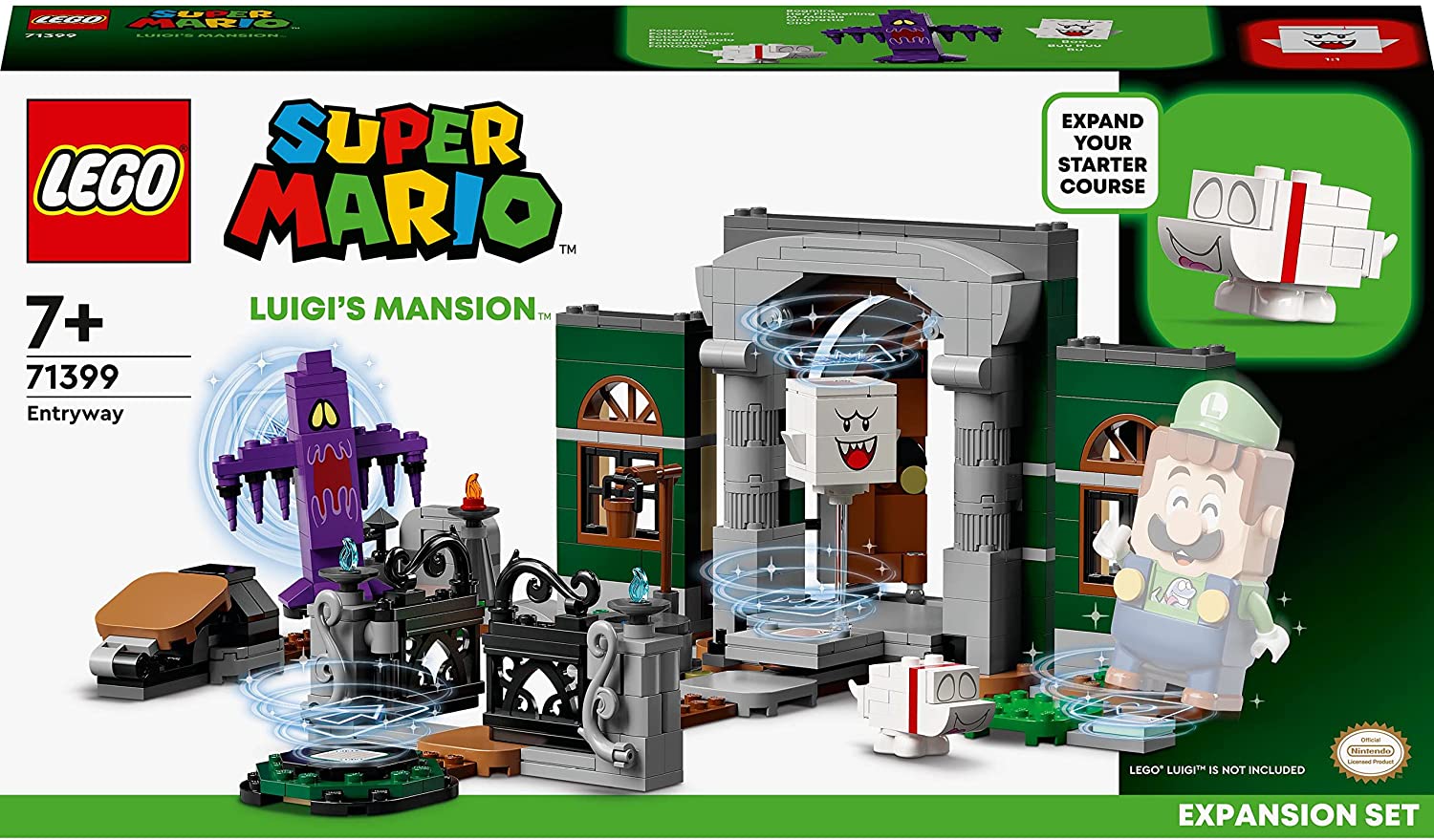 LEGO Super Mario Luigi Mansion Entryway Expansion Set 71399