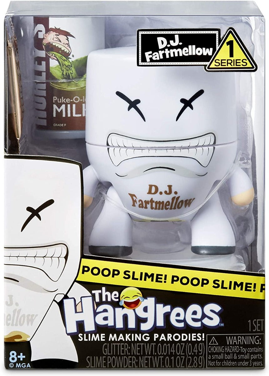 The Hangrees DJ Fartmellow Collectible Parody Figure with Slime 562986