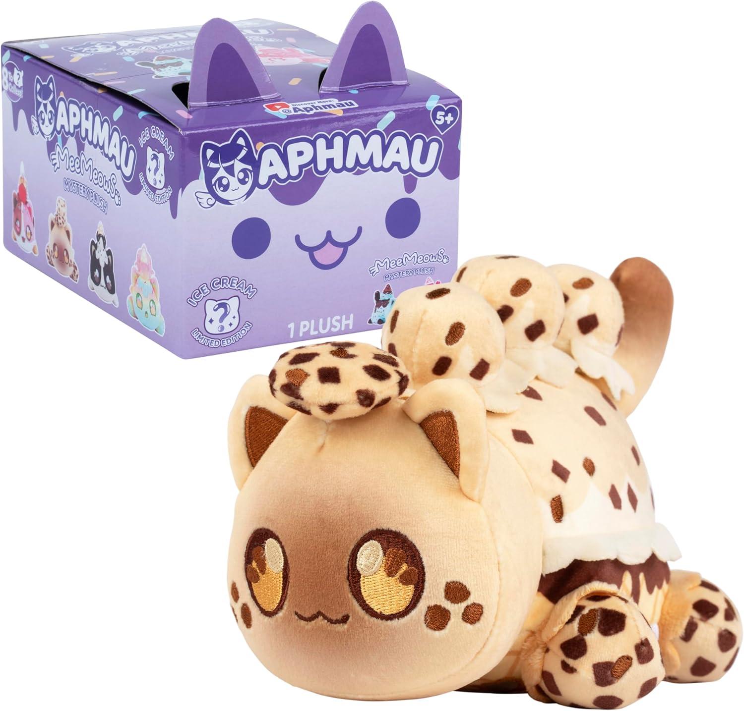 Aphmau Mystery MeeMeow Plush Ice Cream  6inch BON-6027IC