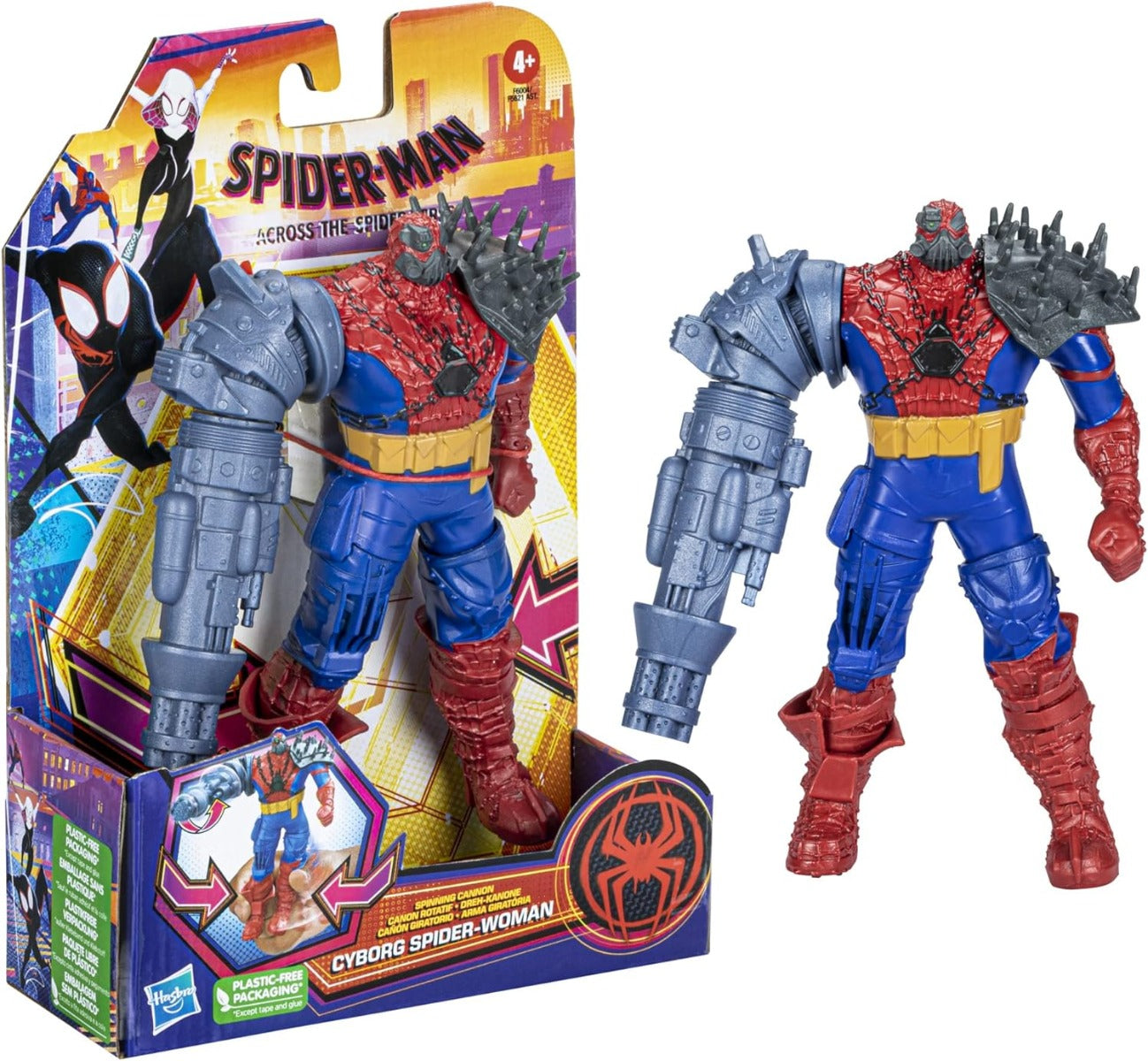 Marvel Spider-Man Across the Spider-Verse Cyborg Spider-Woman Action Figure F6004