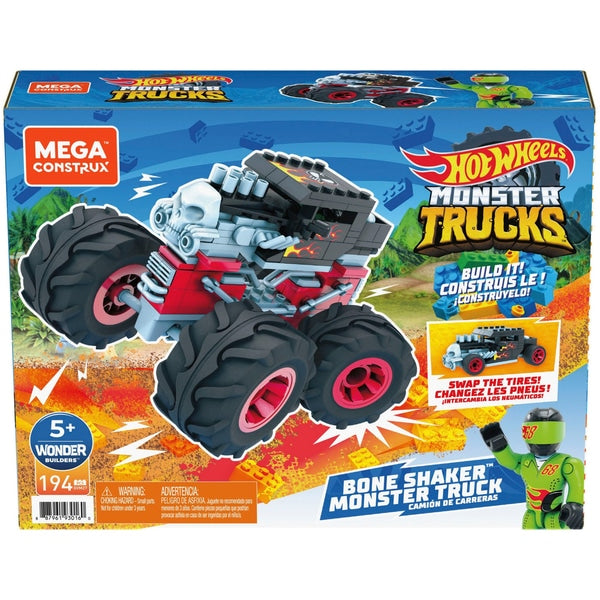 Mega Construx Hot Wheels Bone Shaker Monster Truck GVM27
