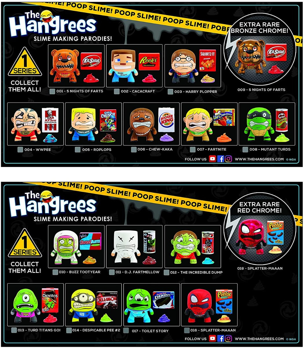 The Hangrees DJ Fartmellow Collectible Parody Figure with Slime 562986