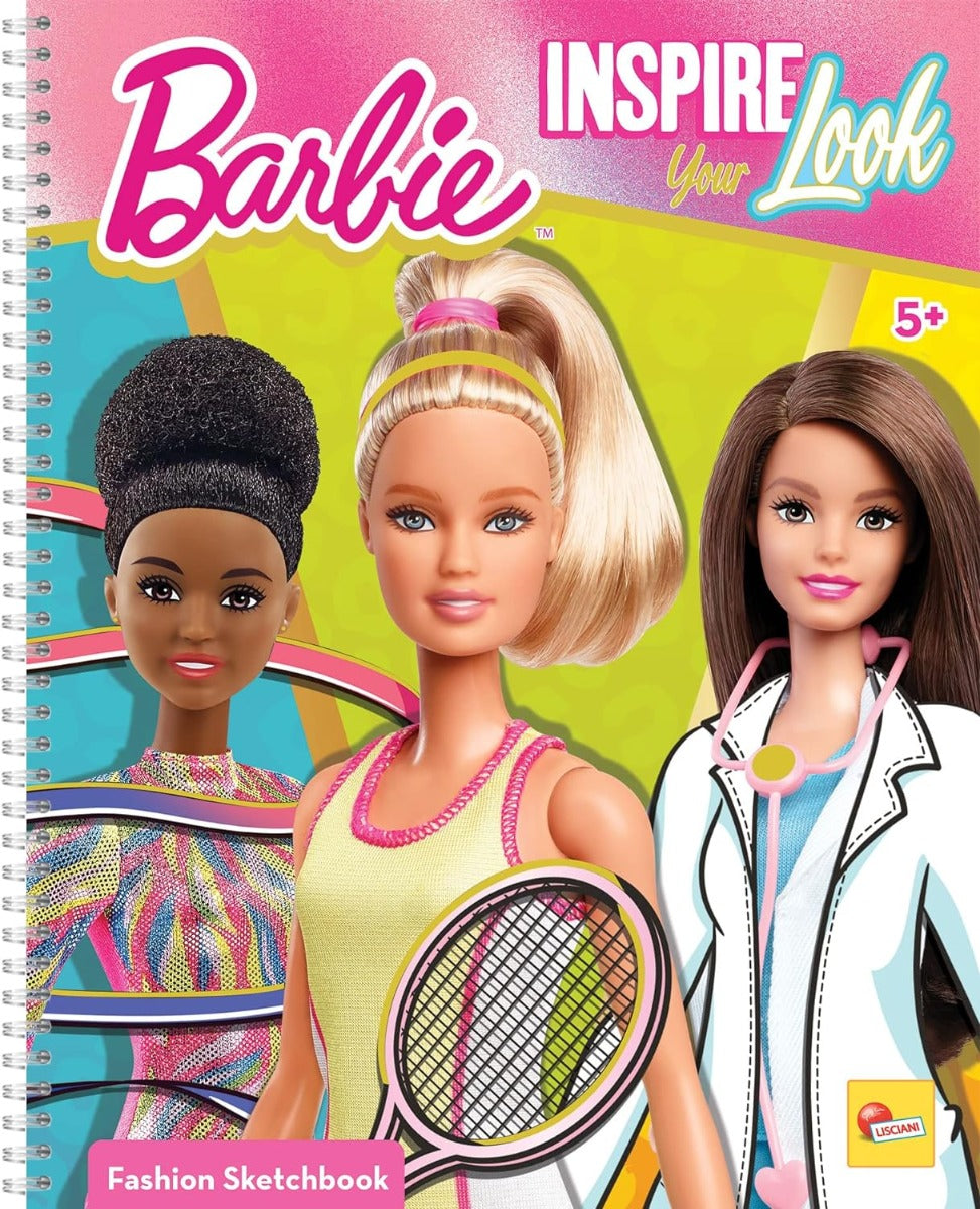 Lisciani Barbie Sketchbook - Inspire Your Look 12617