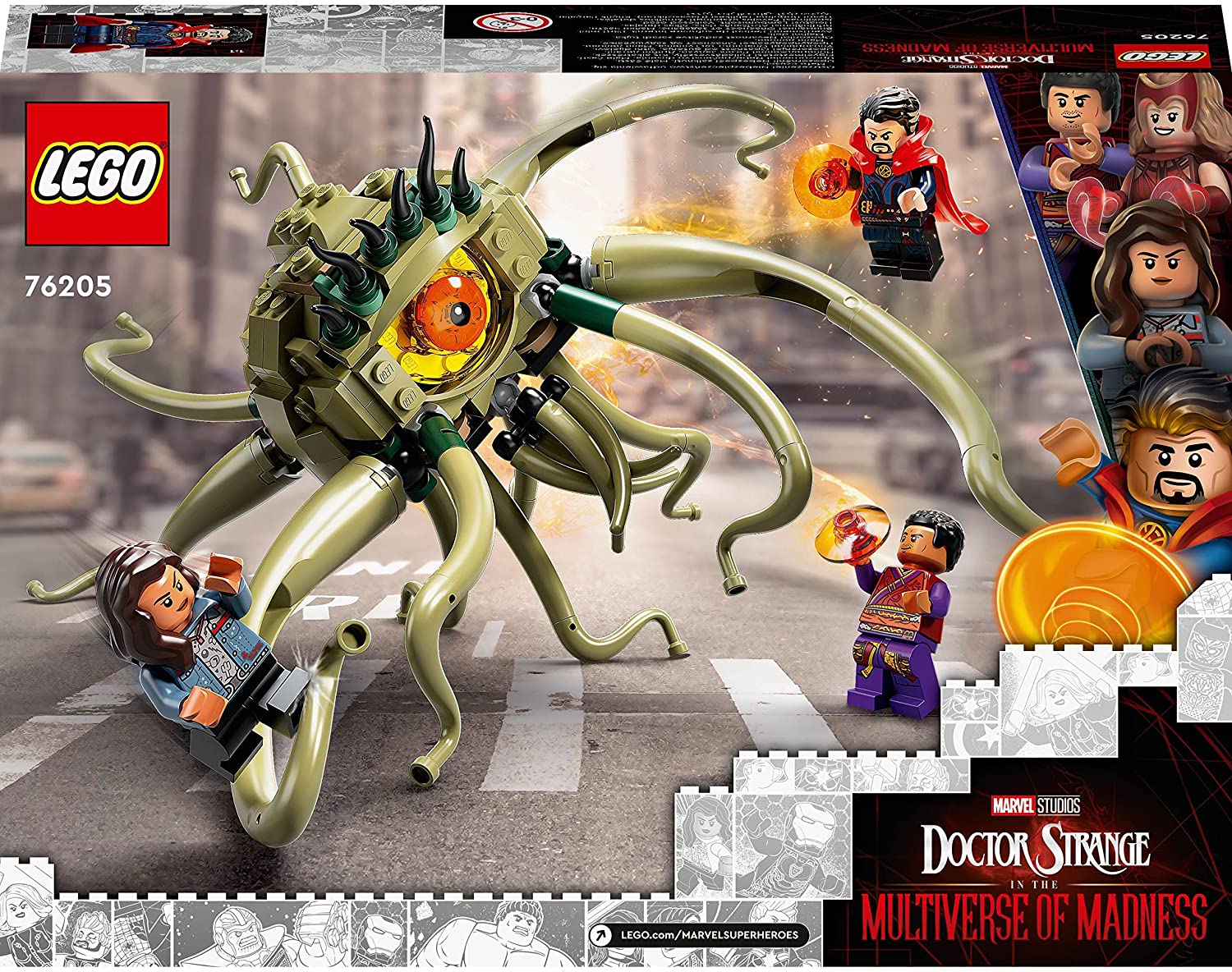 LEGO Marvel Gargantos Showdown Dr.Strange 76205