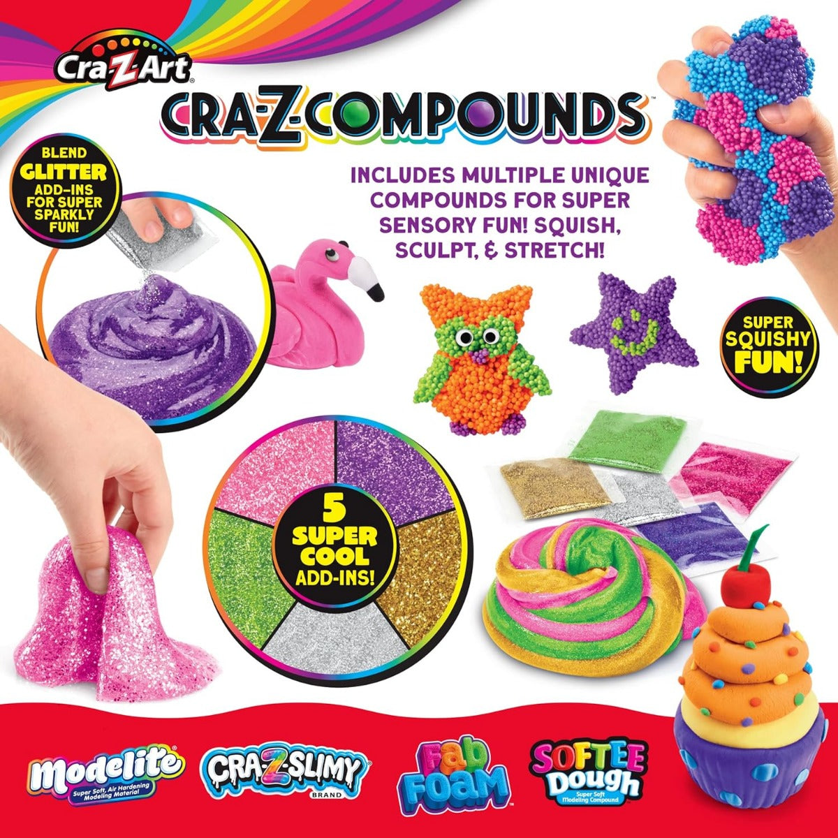 CraZart Cra-Z-Compounds Medium Pack CA-60066