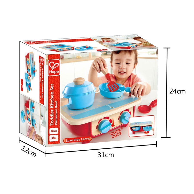 Hape Wooden Cooking Kitchen & Food Playset - Colorland Toys