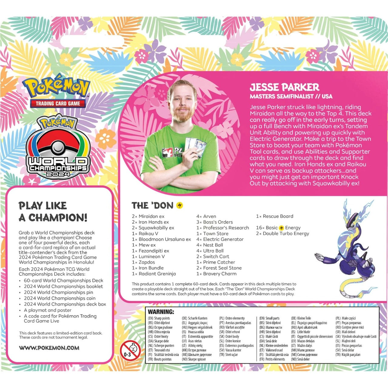 Pokemon TCG: World Championship Decks 2024 Asst 100-10166