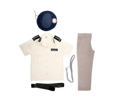 Abu Dhabi Police Costume Brown 8 - 9Y/O - Colorland Toys
