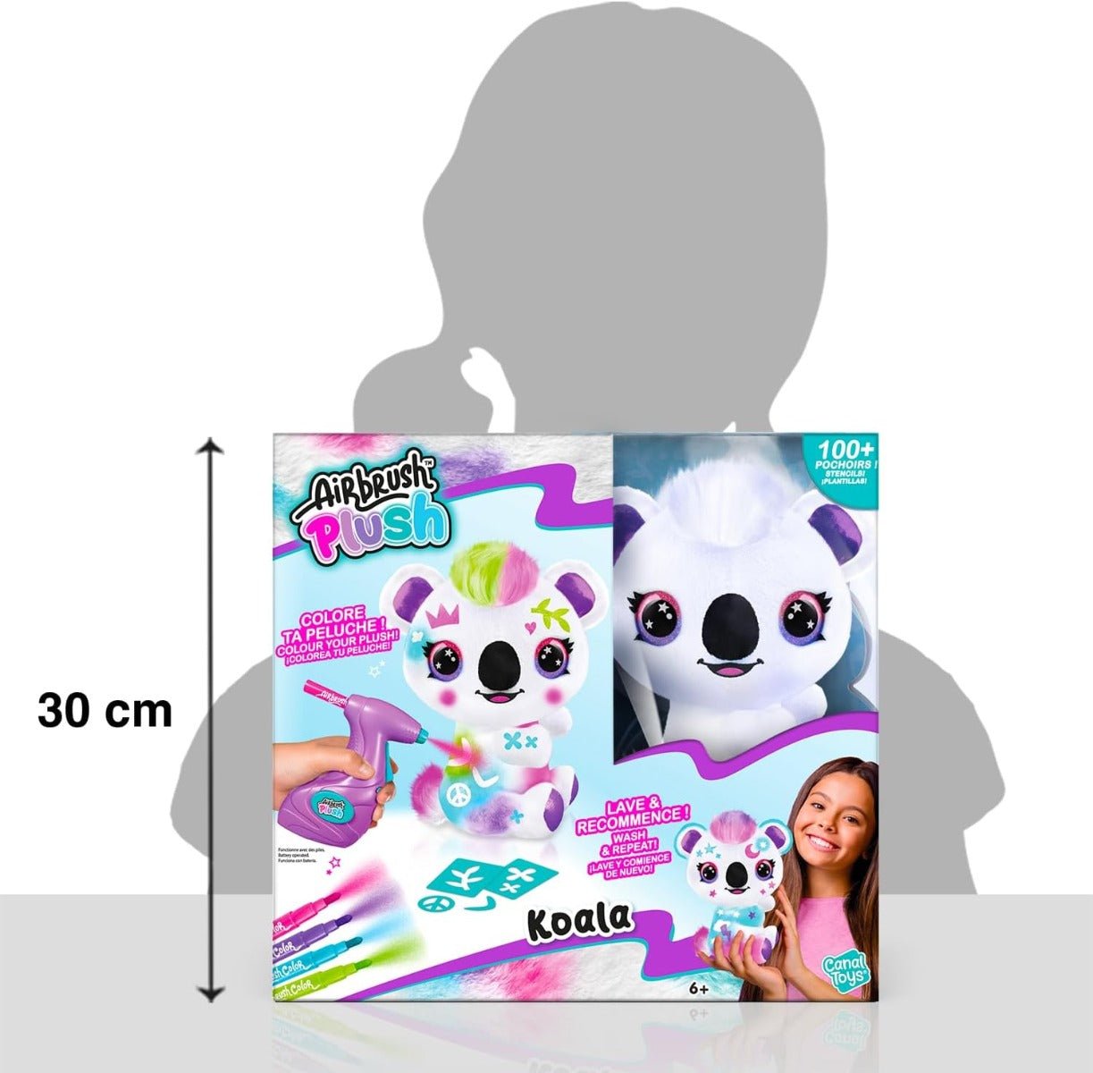 Airbrush Plush - Koala OFG273 - Colorland Toys