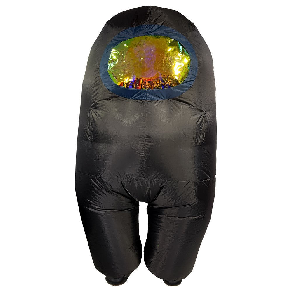 Among Us Crewmate Inflatable Halloween Adult Costume - Black - Colorland Toys