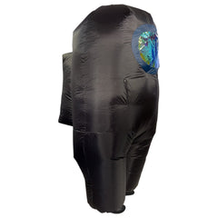 Among Us Crewmate Inflatable Halloween Adult Costume - Black - Colorland Toys