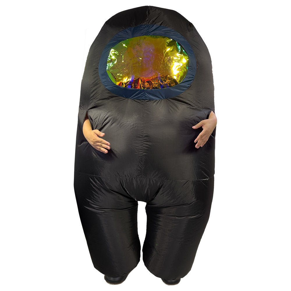 Among Us Crewmate Inflatable Halloween Adult Costume - Black - Colorland Toys