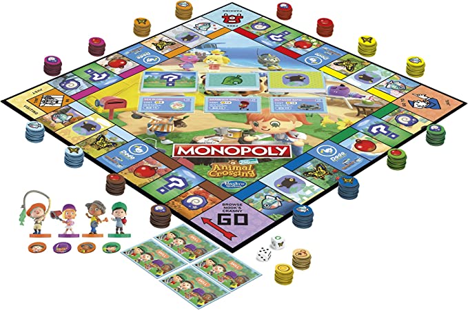 Monopoly Animal Crossing Board Game F1661