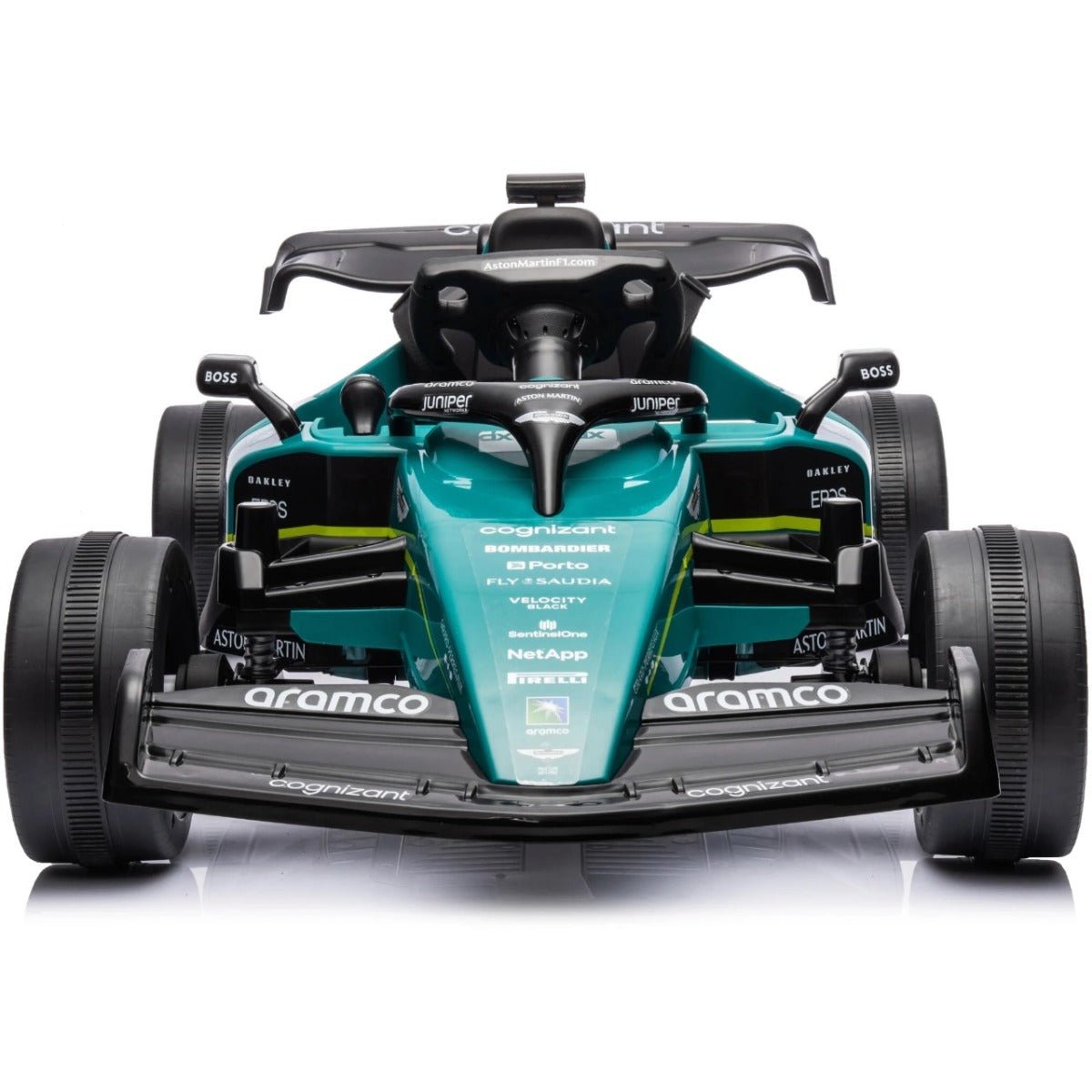 Aston Martin Go Kart Rideon Car Green JE1599 - Colorland Toys