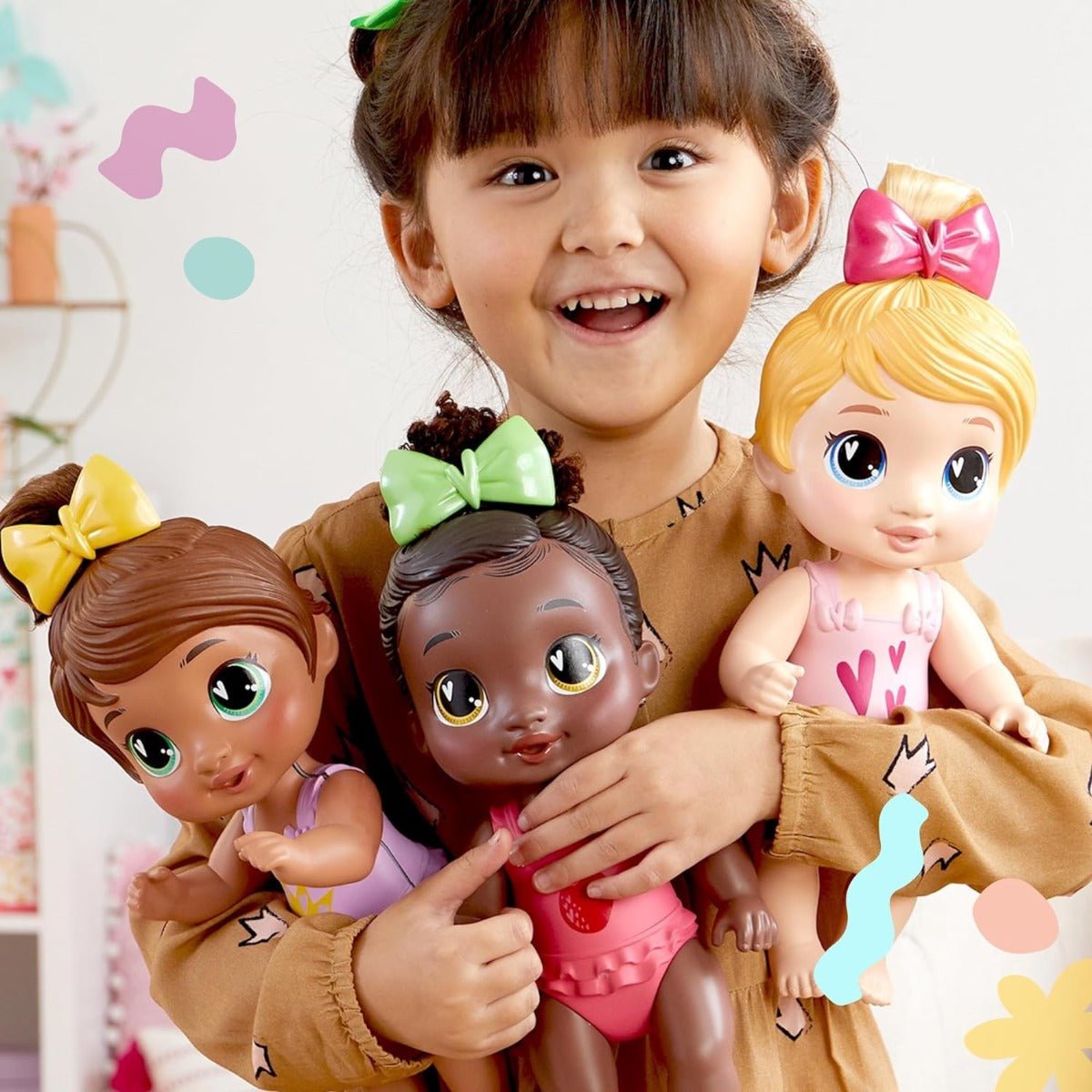 Baby Alive Pretend Shampoo Snuggle Harper Doll - Colorland Toys