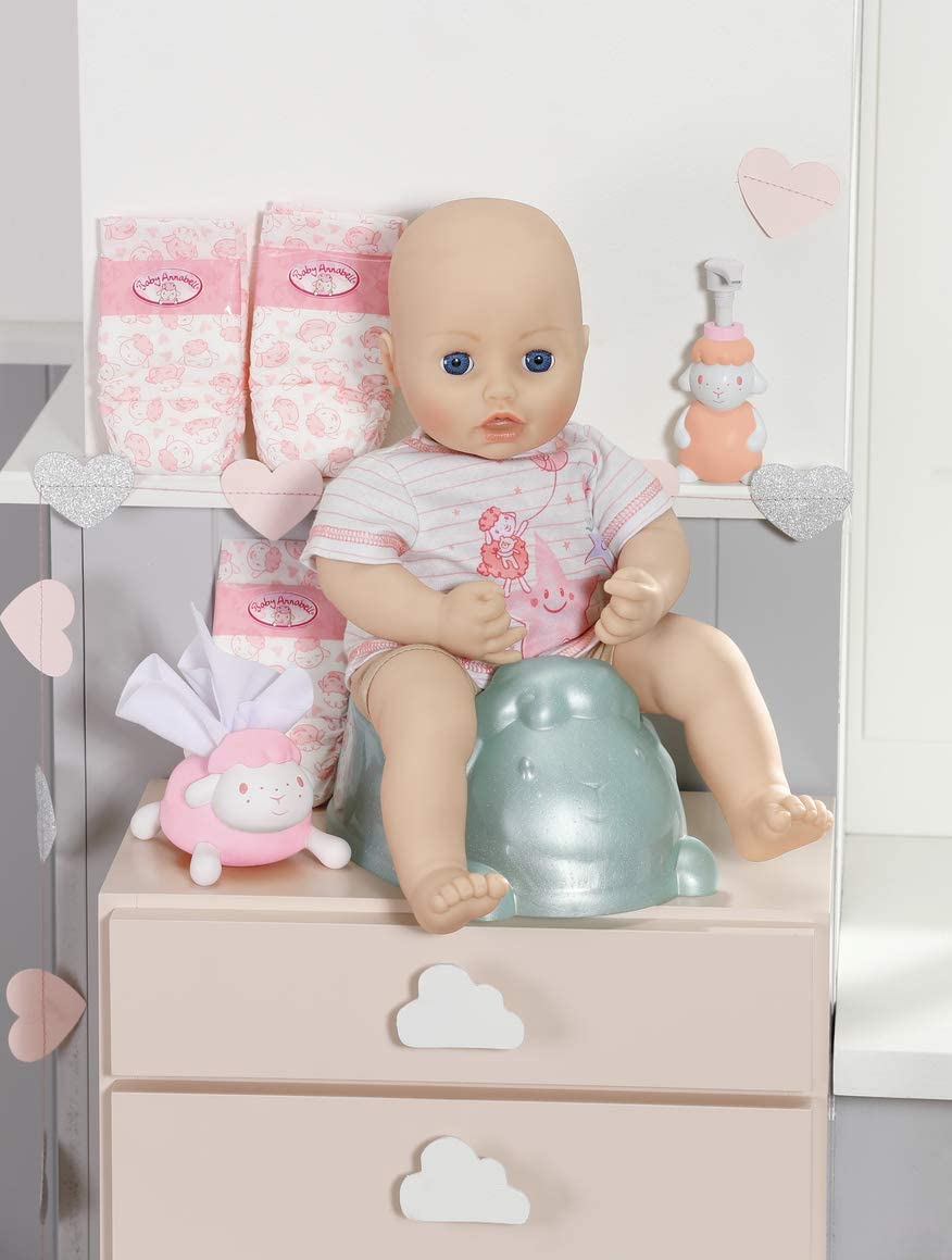 Baby Annabell Baby Care Potty & Nappies 6pcs ZPF - 703298 - Colorland Toys
