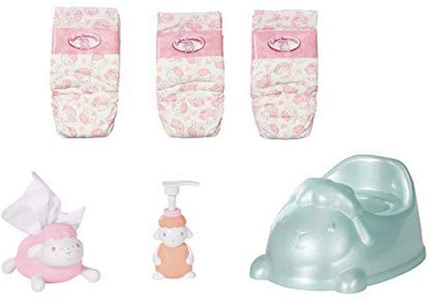 Baby Annabell Baby Care Potty & Nappies 6pcs ZPF - 703298 - Colorland Toys