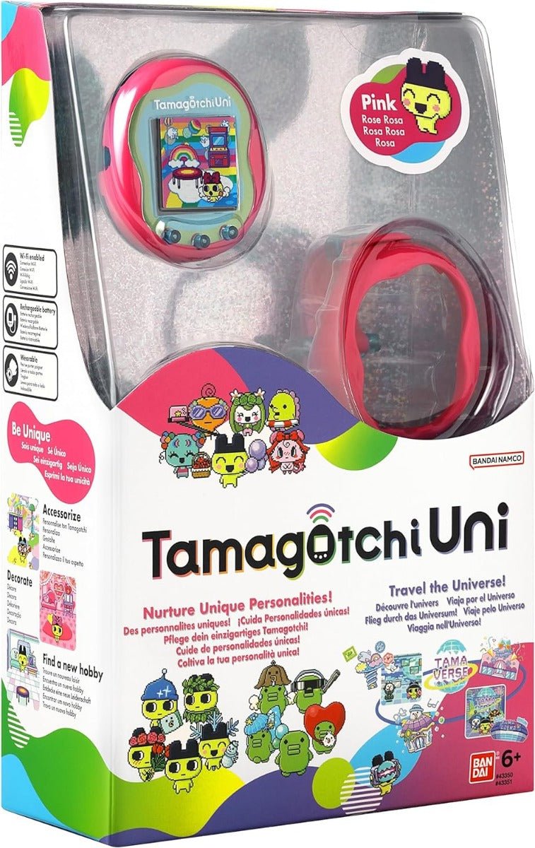 Bandai Tamagotchi Watch Uni Pink 43351 - Colorland Toys