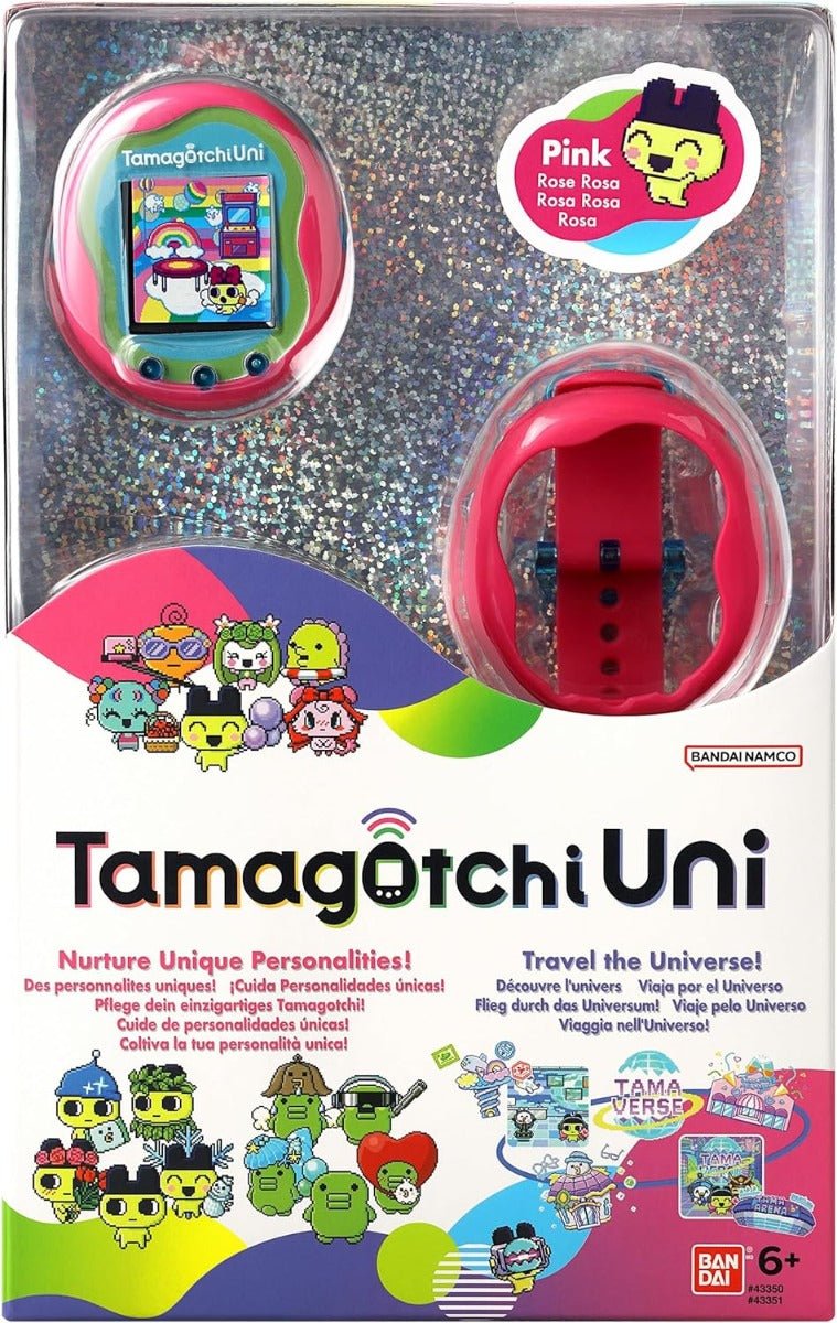 Bandai Tamagotchi Watch Uni Pink 43351 - Colorland Toys