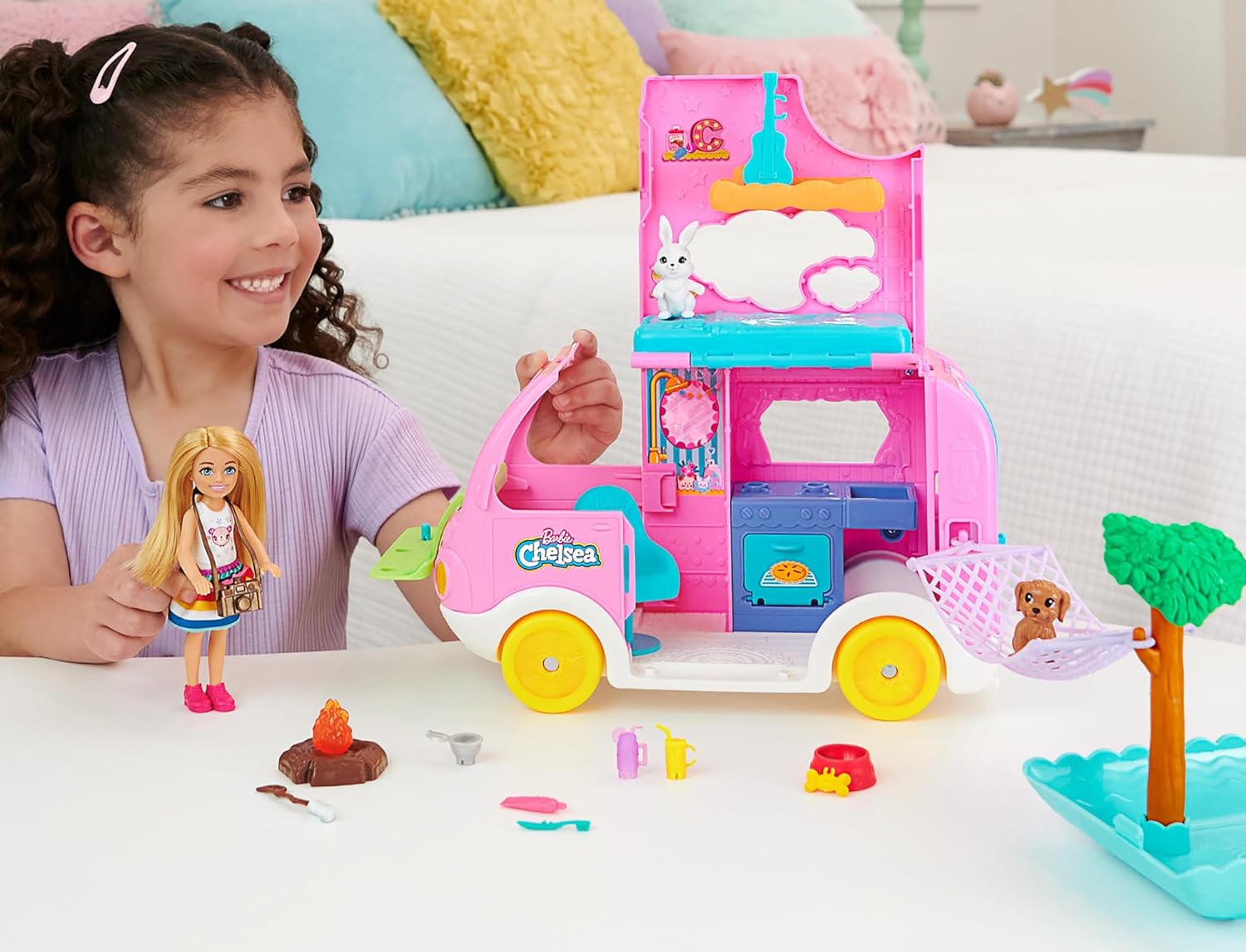Barbie Club Chelsea Camper HNH90 - Colorland Toys