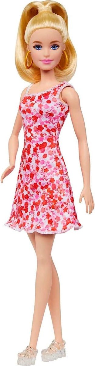 Barbie Fashionista Doll - Pink Floral Dress HJT02 - Colorland Toys