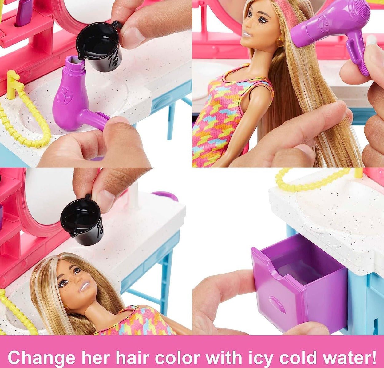 Barbie Hair Salon Playset HKV00 - Colorland Toys