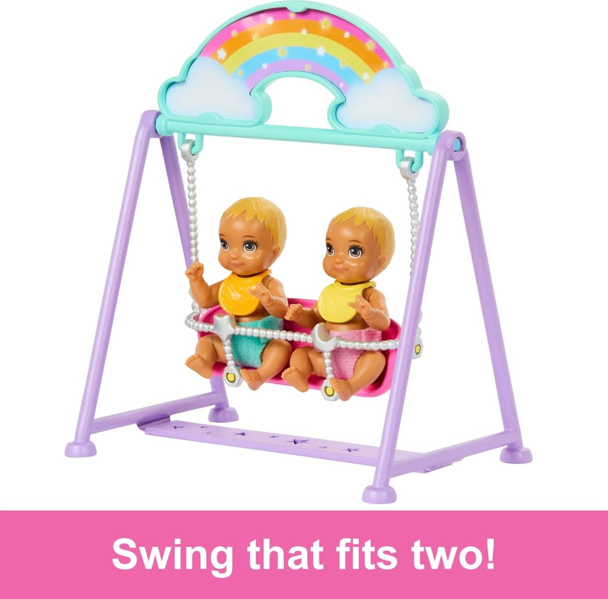 Barbie Skipper Babysitters - Twinning Nursery Playset HXM99 - Colorland Toys