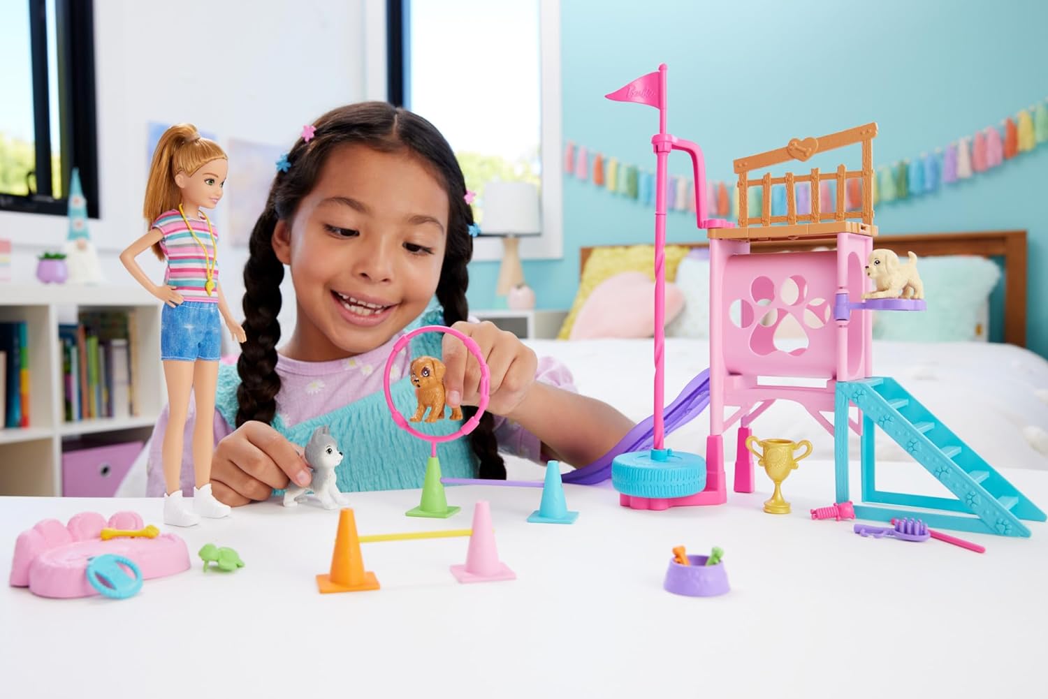 Barbie Stacie Puppy Playground HRM10 - Colorland Toys