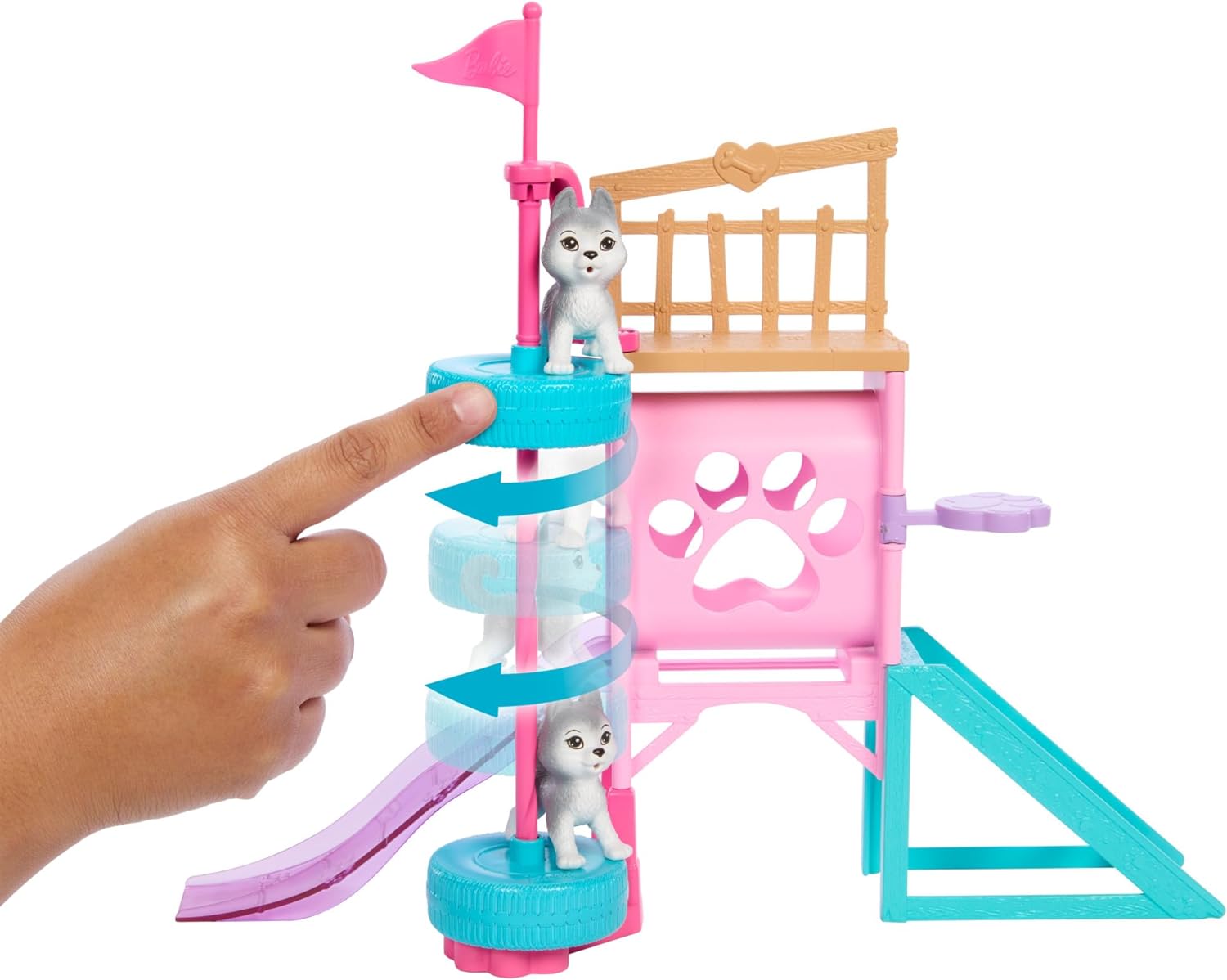 Barbie Stacie Puppy Playground HRM10 - Colorland Toys