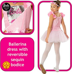 Rubies Barbie Ballerina Costume Small 5-6 702186-S