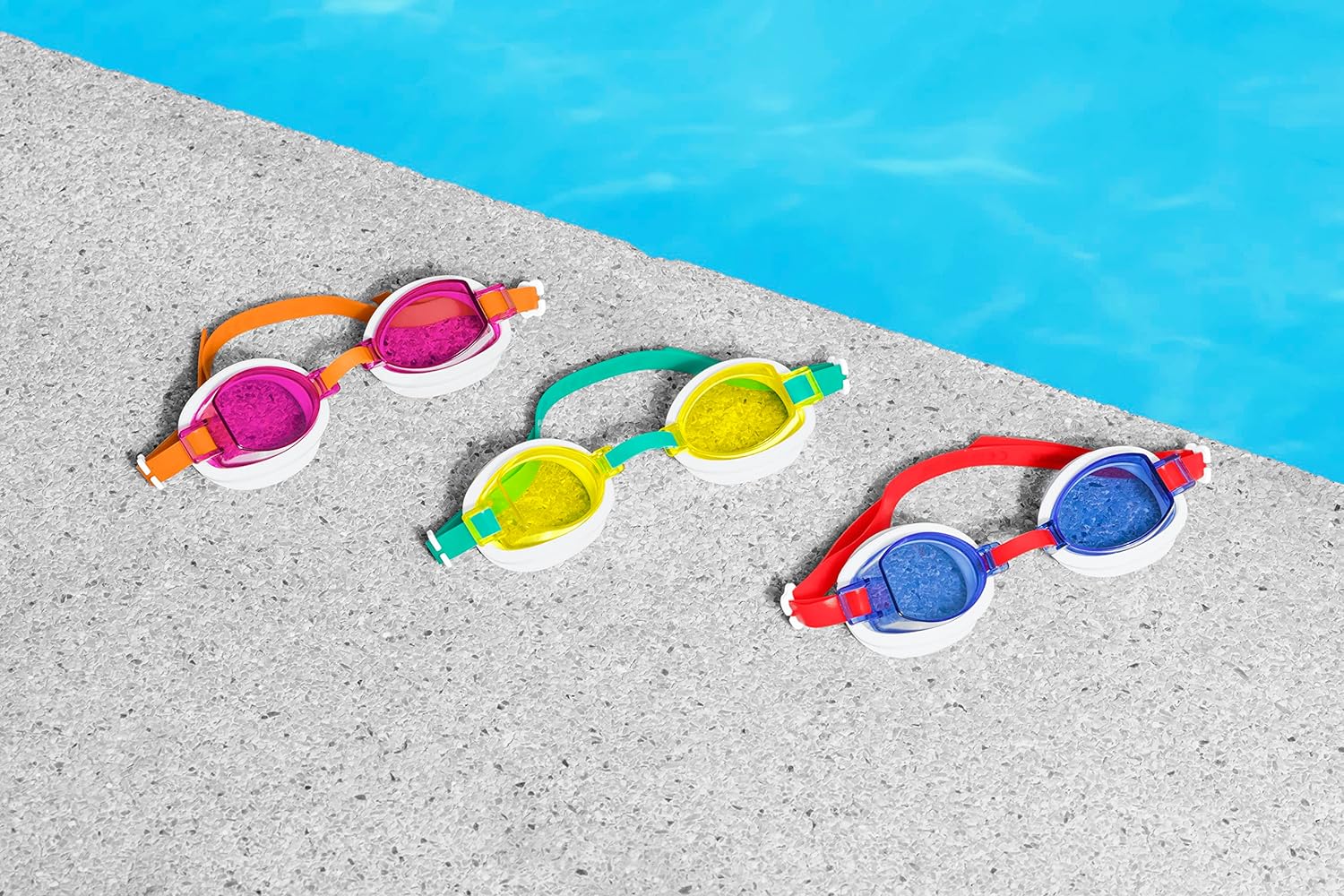 Bestway Aqua Burst Ocean Essential Wave Goggles 21048 - Colorland Toys