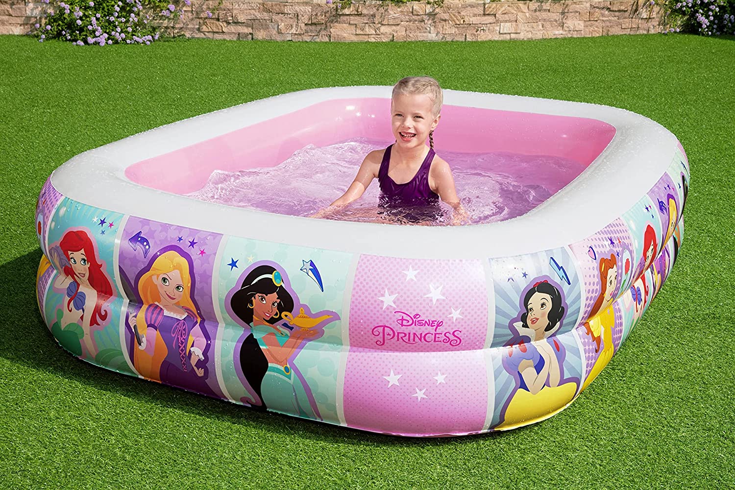 Bestway Disney Princess Inflatable Family Pool 2.01mx1.50mx51cm 91056 - Colorland Toys