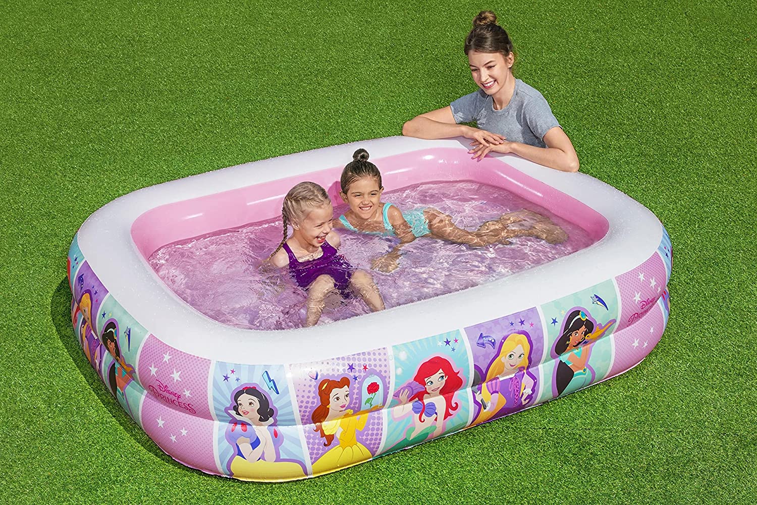 Bestway Disney Princess Inflatable Family Pool 2.01mx1.50mx51cm 91056 - Colorland Toys