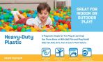 Bestway Splash & Play Ball Pit Balls 5.85cm 100pcs 52648 - Colorland Toys