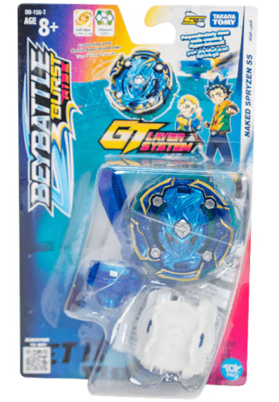 Beybattle Burst Naked Spryzen S5 BB - 156 - T - Colorland Toys